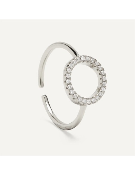 Anillo Luna BlancaRomeo Plata