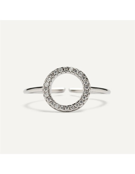 Anillo Luna BlancaRomeo Plata