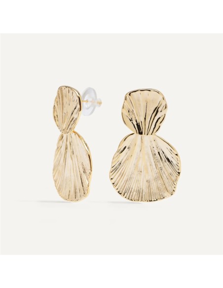Pendientes Coralia BlancaRomeo Oro