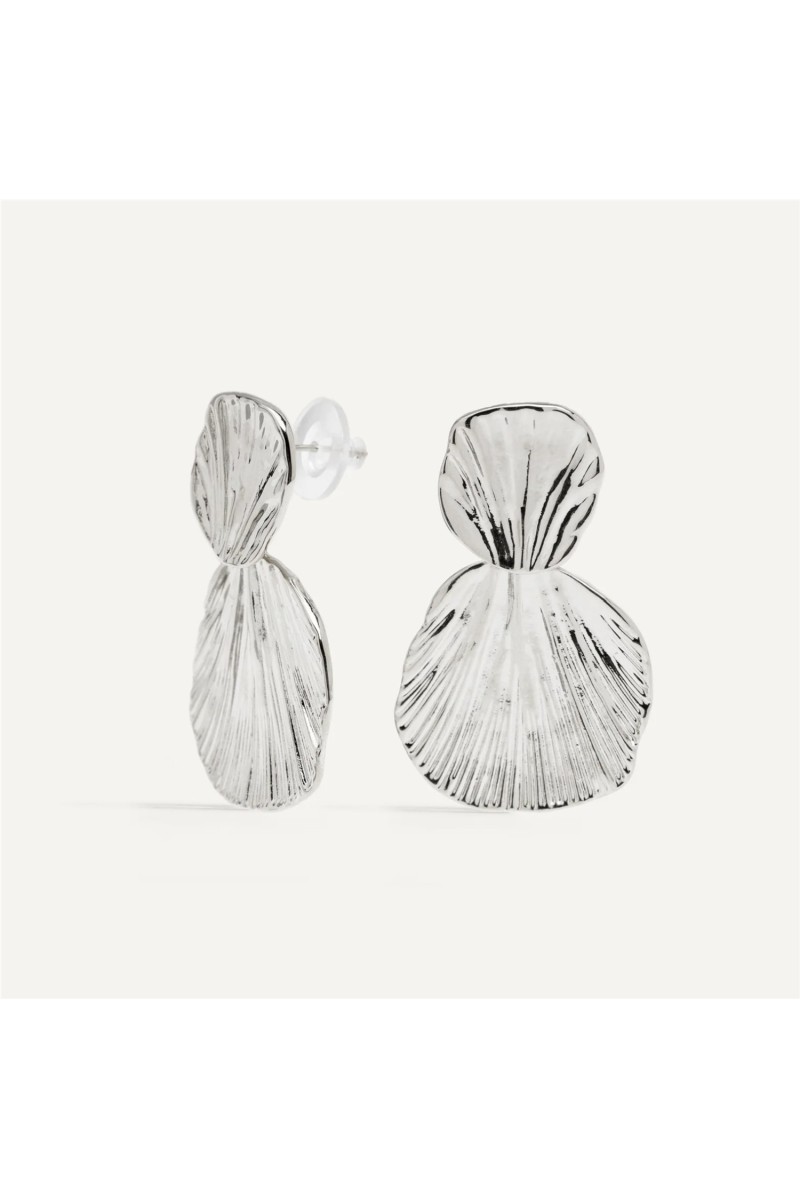 Pendientes Coralia BlancaRomeo Plata 2