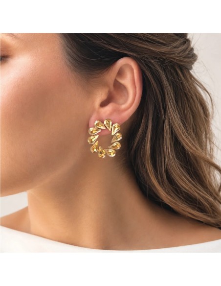 Pendientes Dalia BlancaRomeo BEIGE
