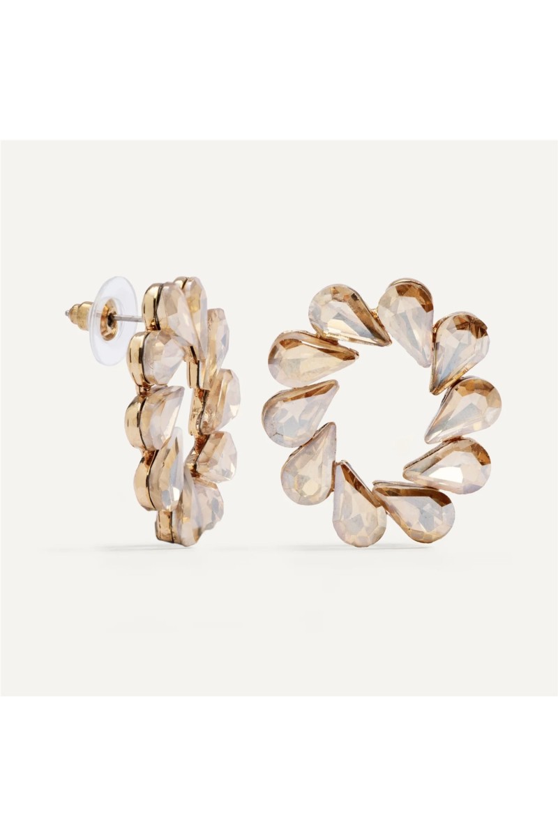 Pendientes Dalia BlancaRomeo BEIGE 2