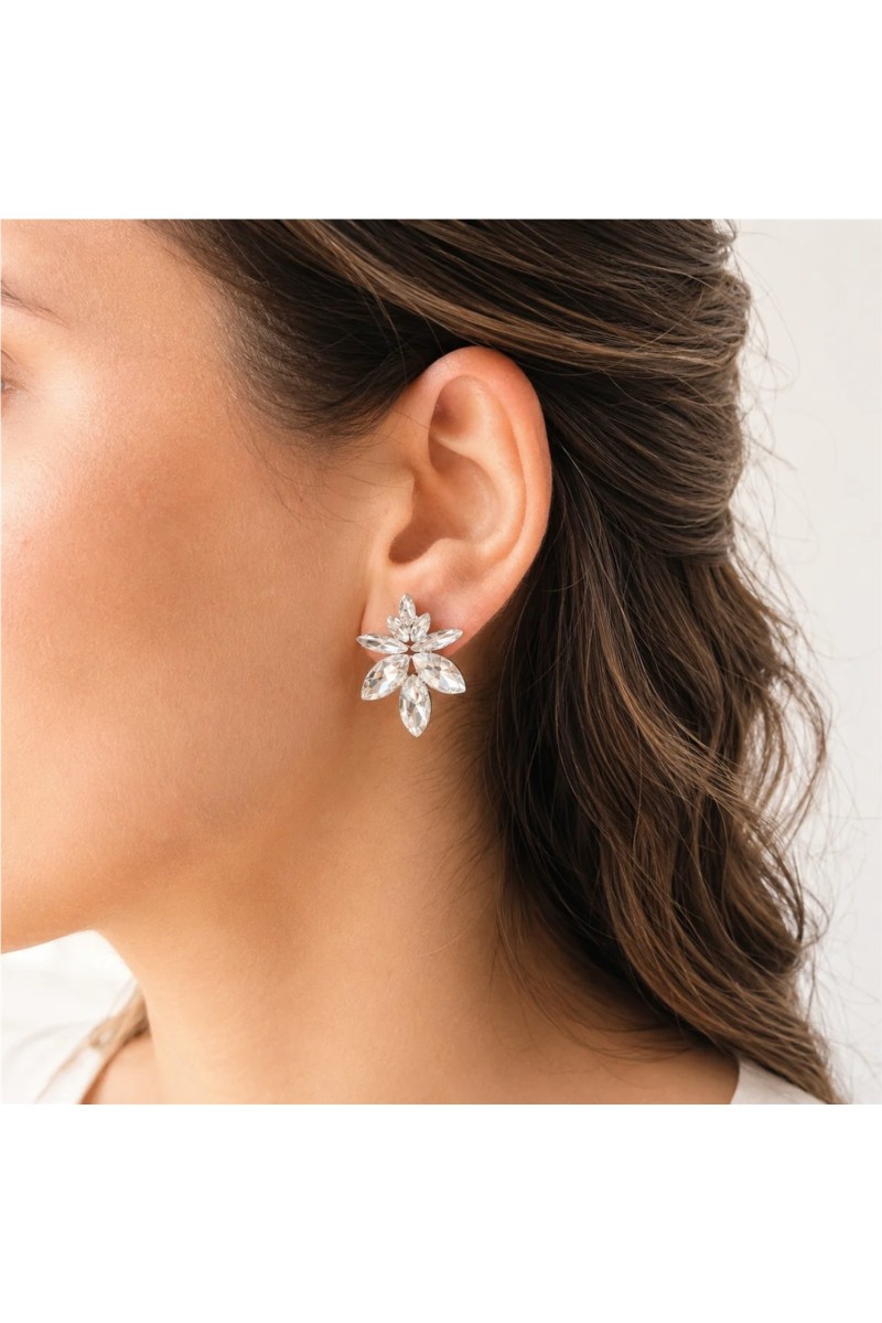 Pendientes Centella BlancaRomeo Blanco