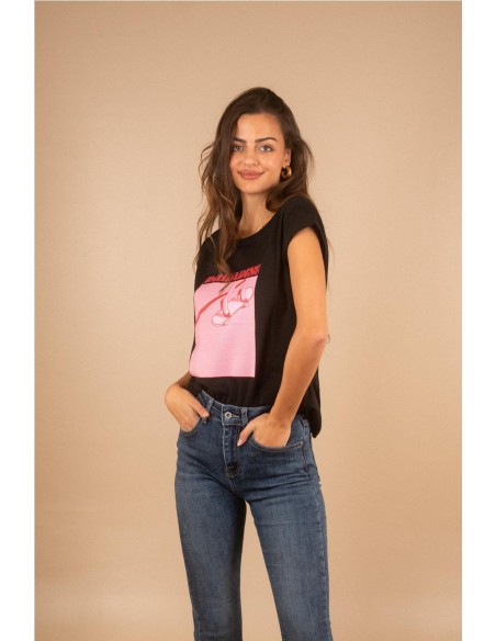 Camiseta Paradise NEGRO