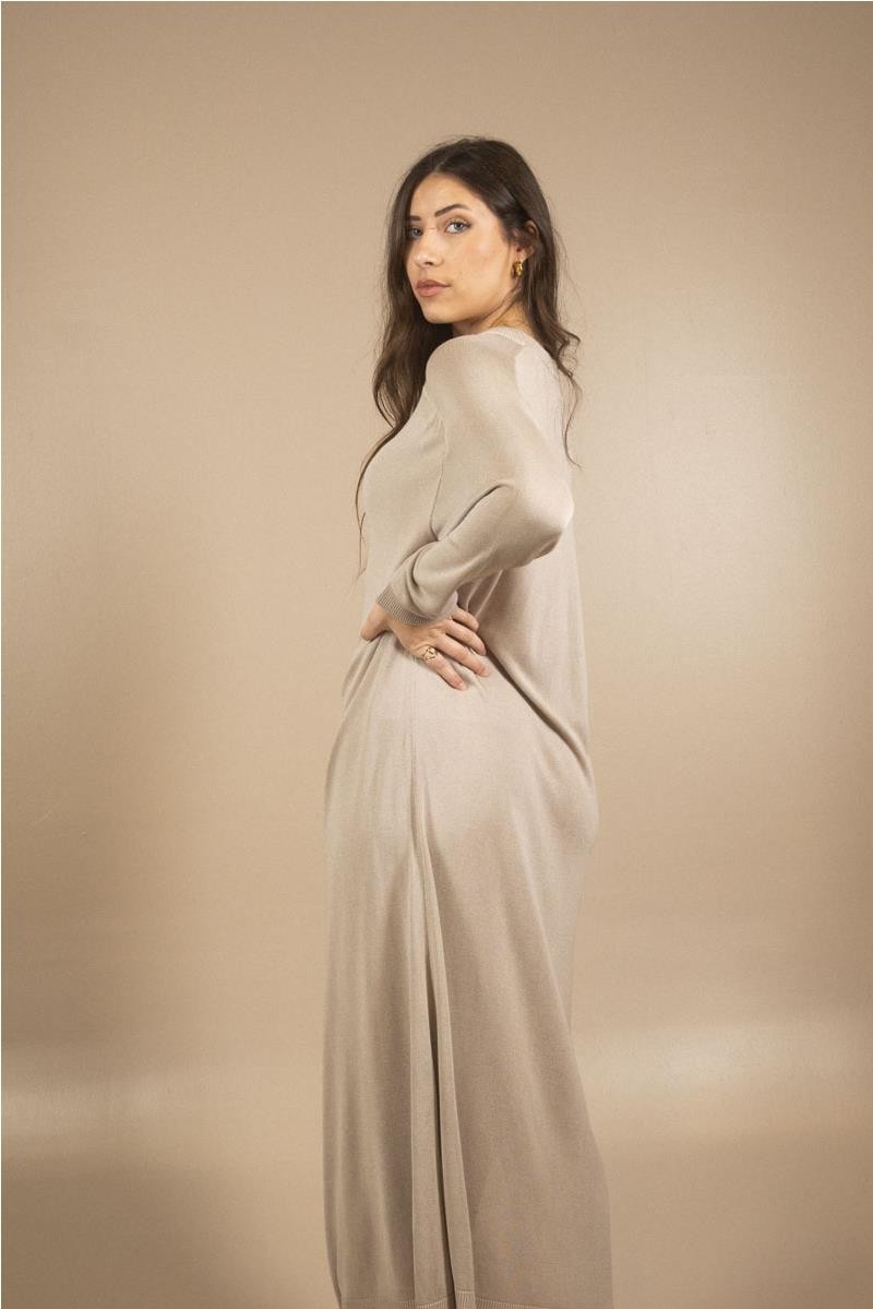 Vestido Lina BEIGE 2