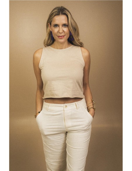 Top Maloja Mus&Bombon BEIGE