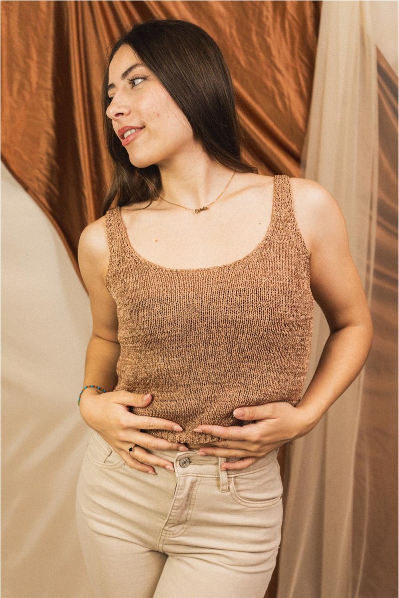 Top Caribe EseOese BEIGE