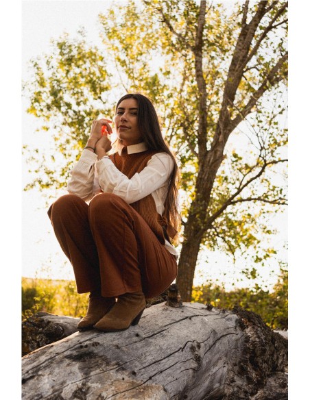 Pantalón Ebro Mus&Bombón Teja