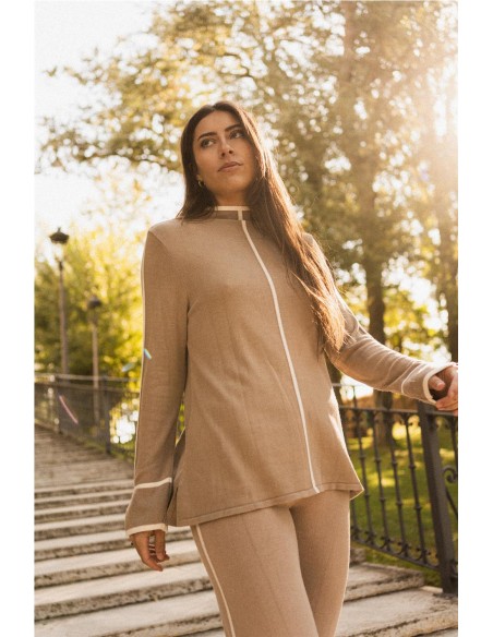 Jersey Sena Mus&Bombón Beige