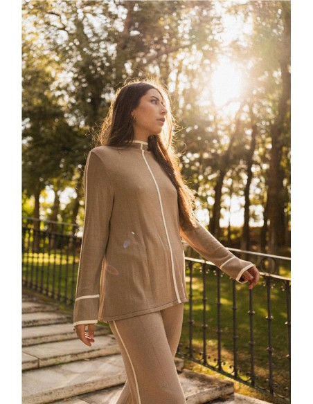 Jersey Sena Mus&Bombón Beige