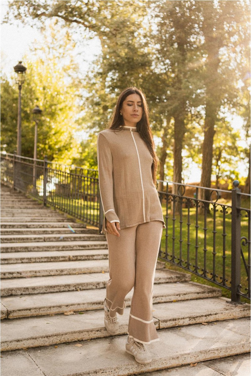 Jersey Sena Mus&Bombón Beige