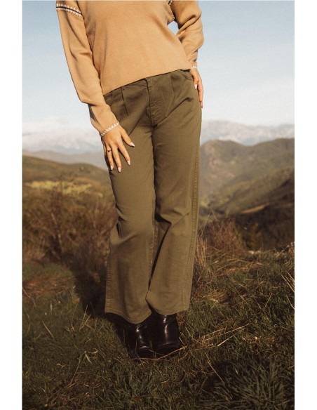 Pantalón Ebro Mus&Bombón Verde