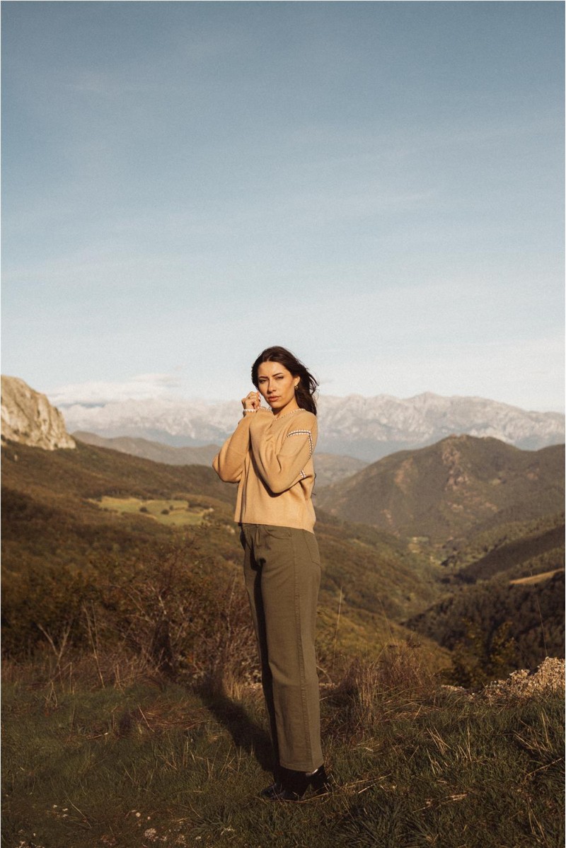 Pantalón Ebro Mus&Bombón Verde