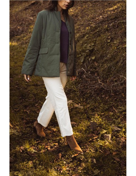 Pantalón Ebro Mus&Bombón Crudo