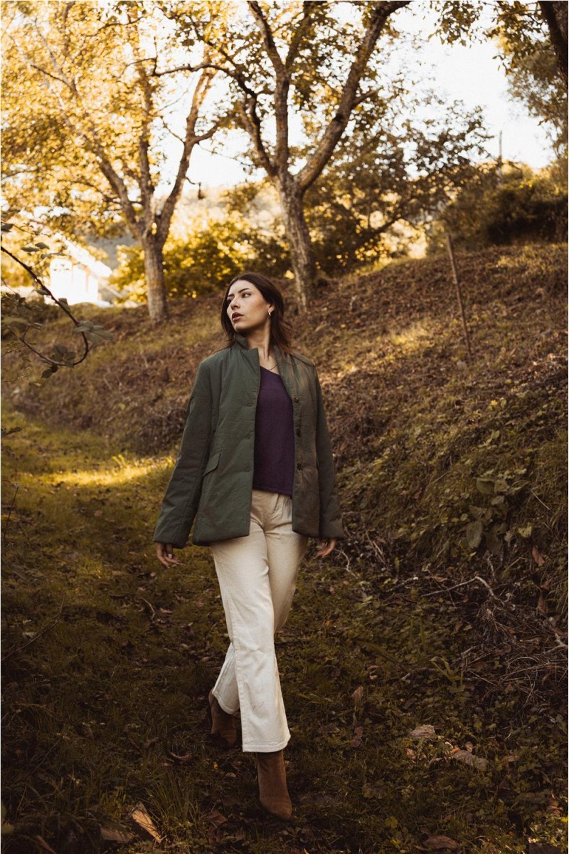 Pantalón Ebro Mus&Bombón Crudo