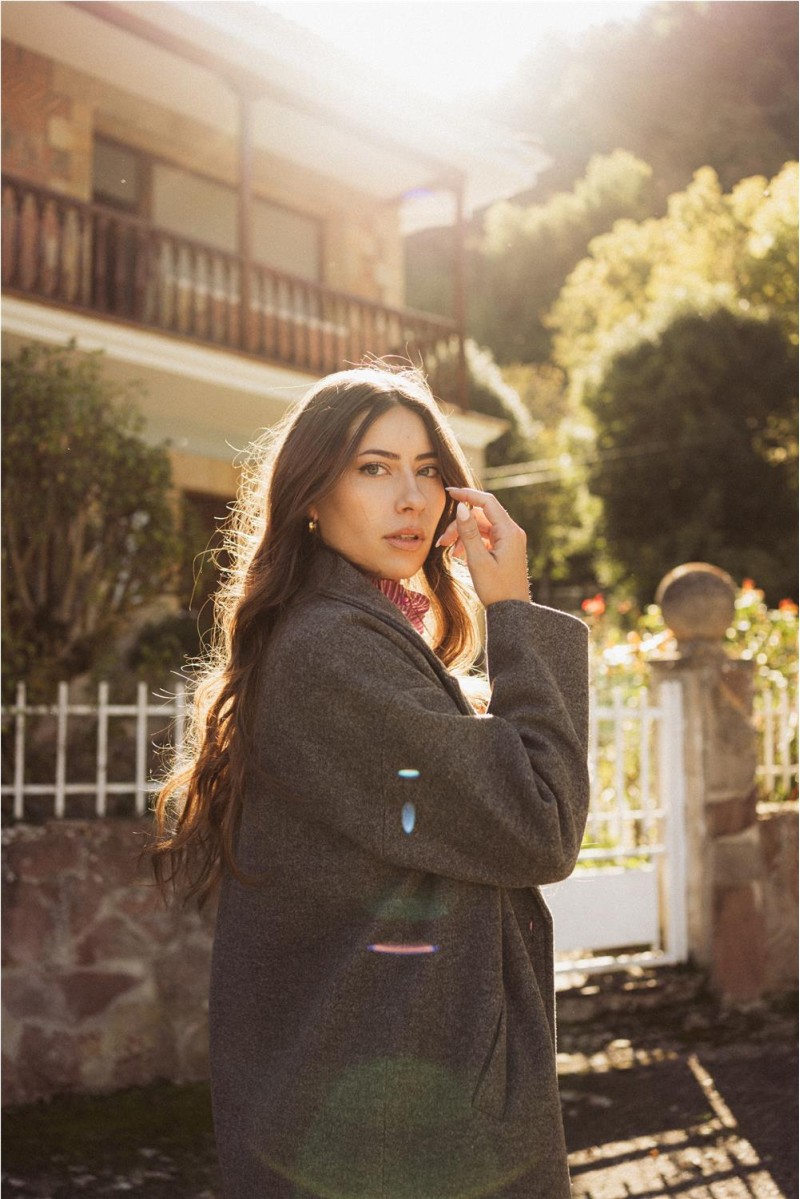 Abrigo Nervión Mus&Bombón Gris