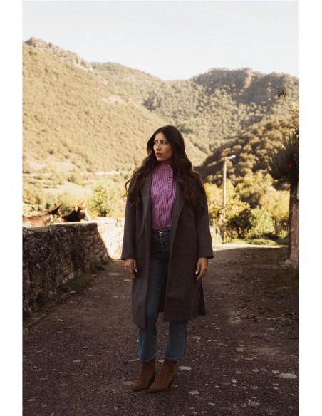 Abrigo Nervión Mus&Bombón Gris