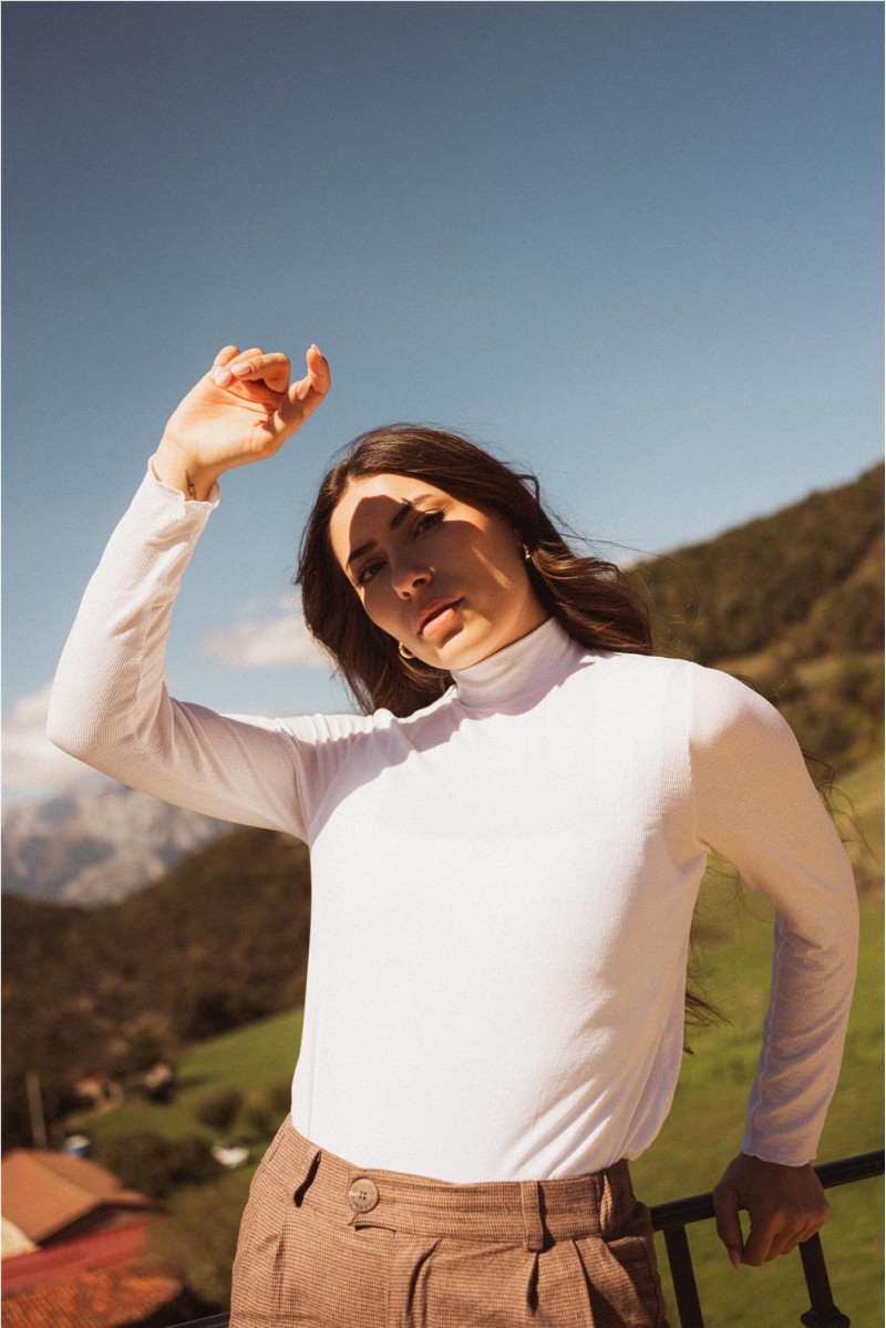 Camiseta Ceira Mus&Bombón Blanco