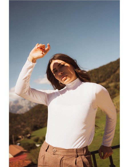 Camiseta Ceira Mus&Bombón Blanco