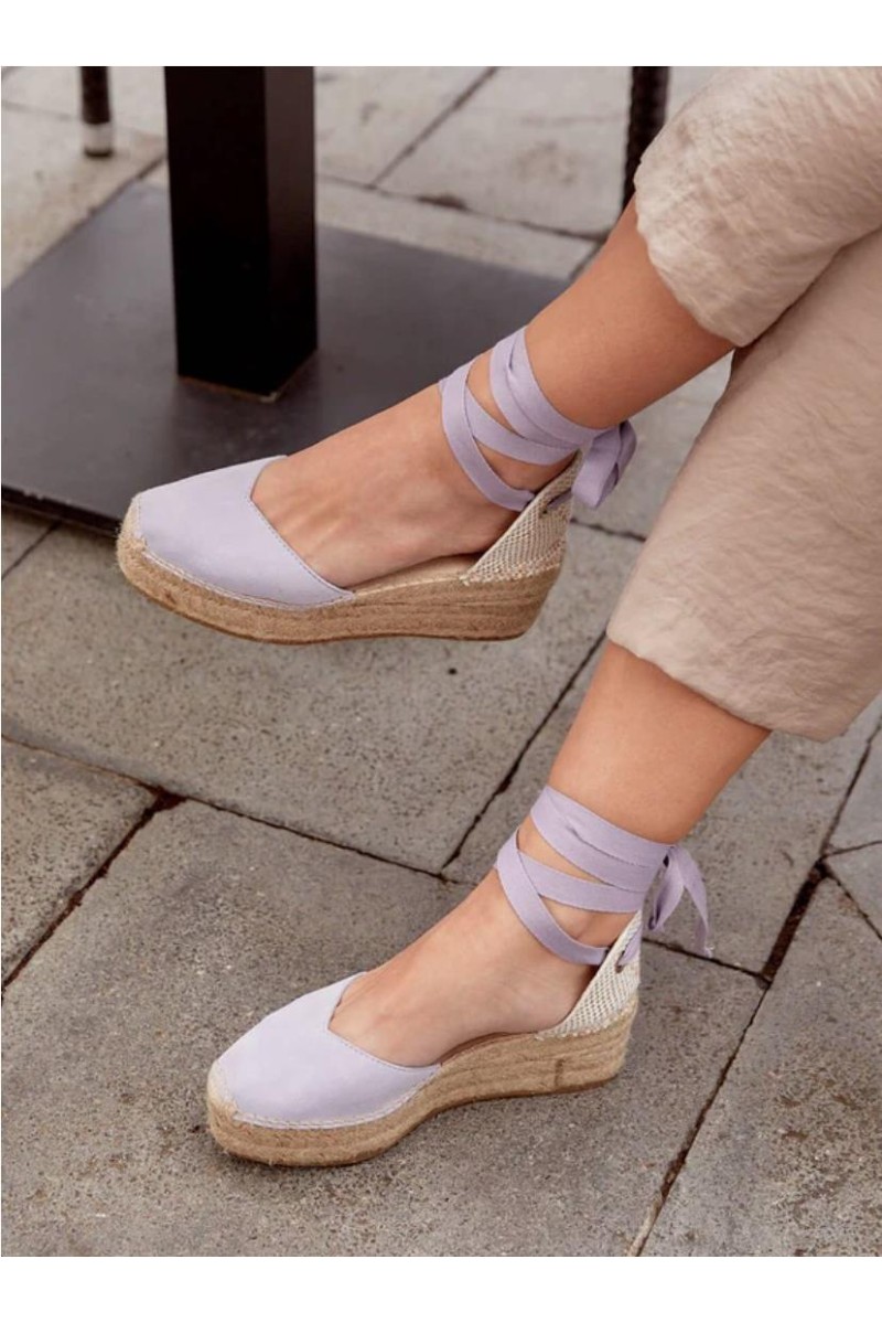 Alpargata Plataforma Alhamas MORADO