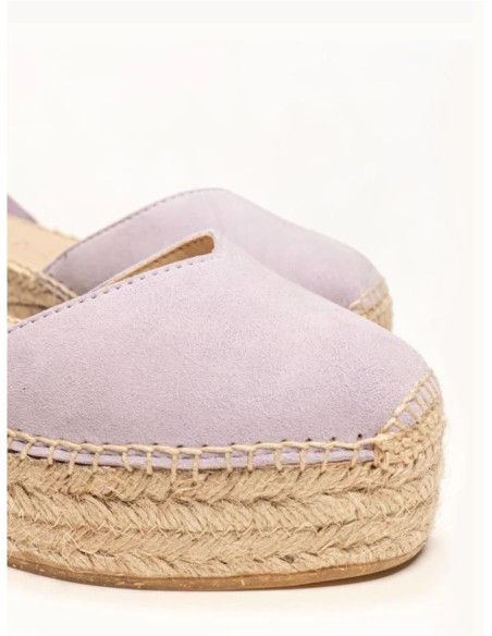 Alpargata Plataforma Alhamas MORADO