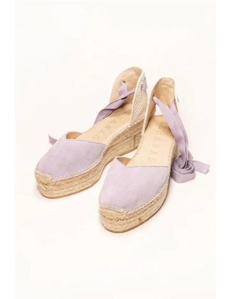Alpargata Plataforma Alhamas Lila