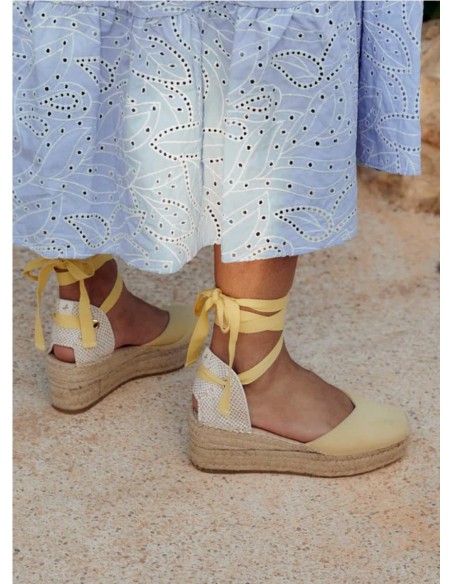 Alpargata Plataforma Alhamas BEIGE