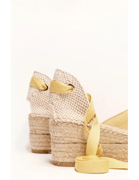 Alpargata Plataforma Alhamas BEIGE