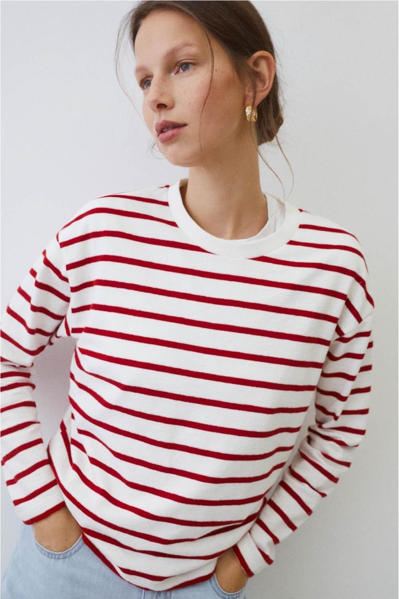 Sudadera Stripes EseOese Roja