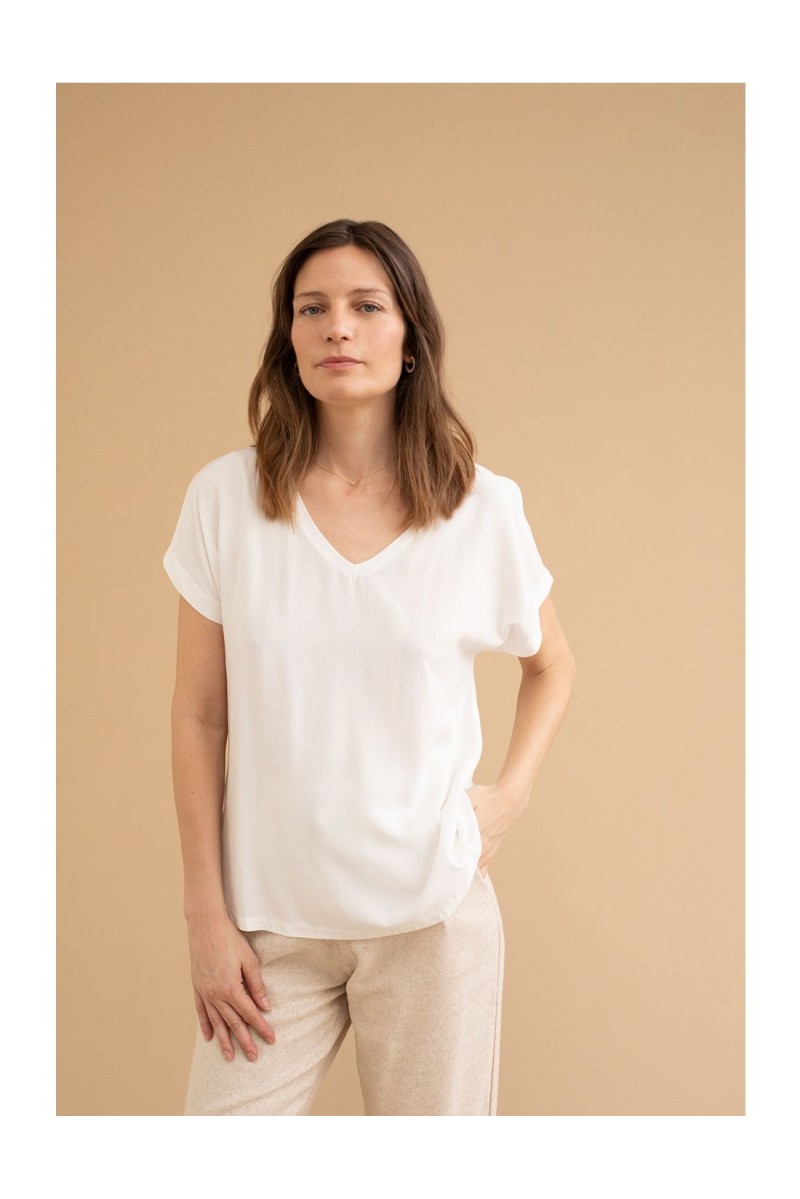 Camiseta Visayas Mus&Bombón Blanco