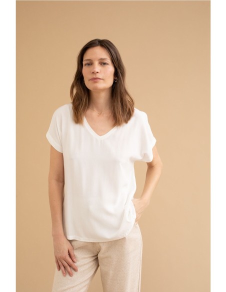 Camiseta Visayas Mus&Bombón Blanco