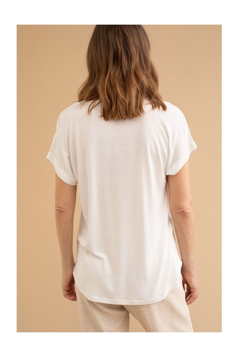 Camiseta Visayas Mus&Bombón Blanco Camiseta Visayas Mus&Bombón Blanco