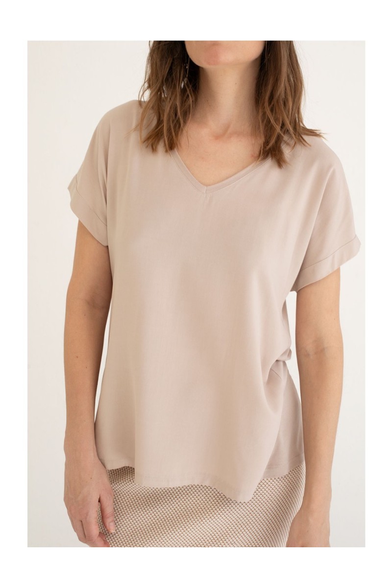 Camiseta Visayas Mus&Bombón Beige