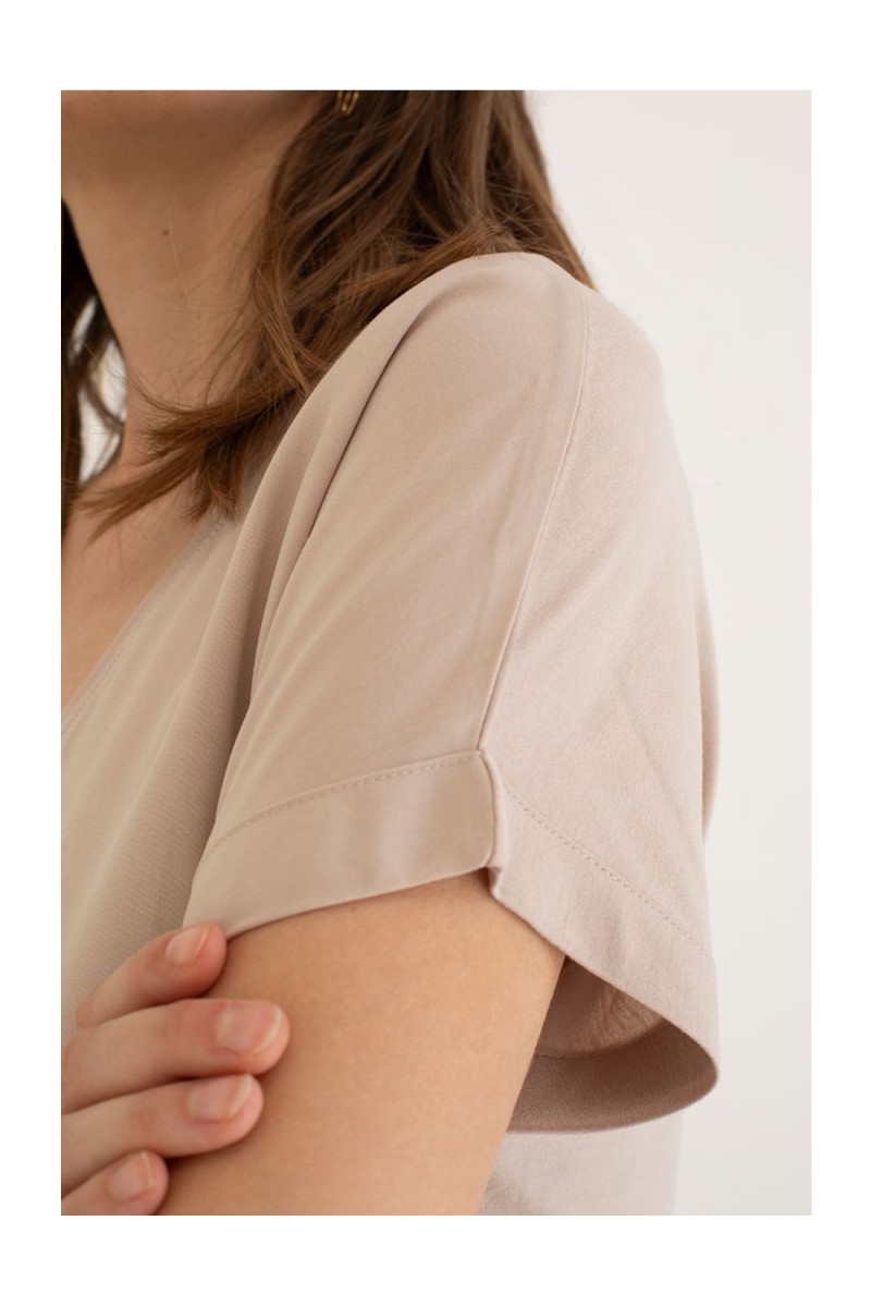 Camiseta Visayas Mus&Bombón Beige