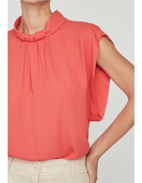 Blusa Rakura &Me Coral