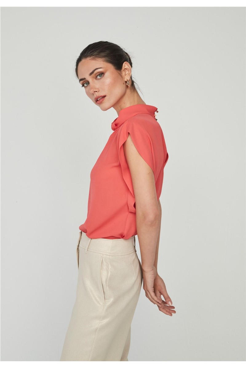 Blusa Rakura &Me Coral