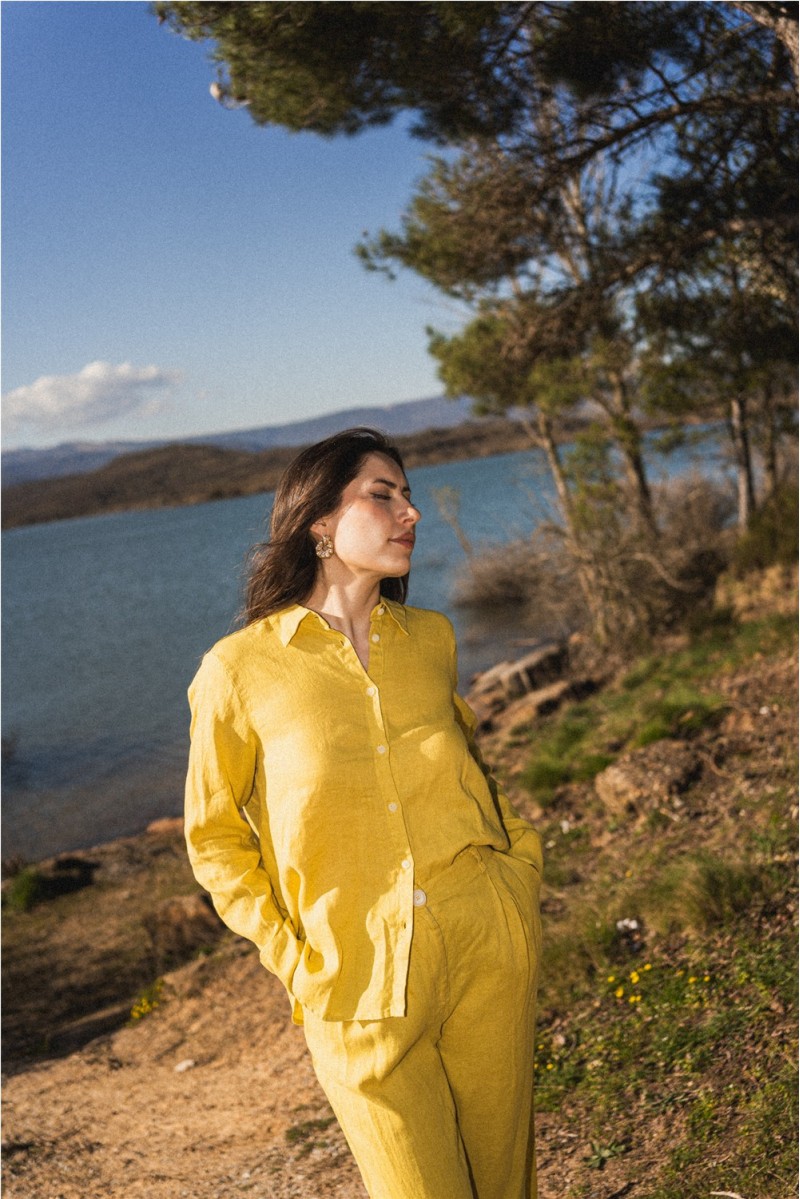 Camisa Azores Mus&Bombón VERDE