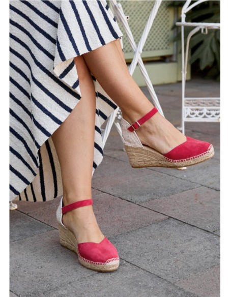 Alpargata Jara Alhamas Rojo