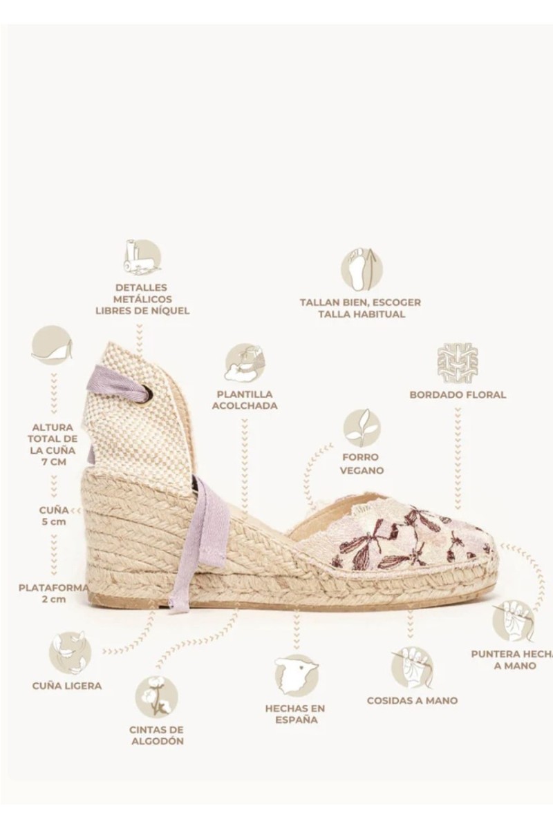 Alpargata Guipure Alhamas