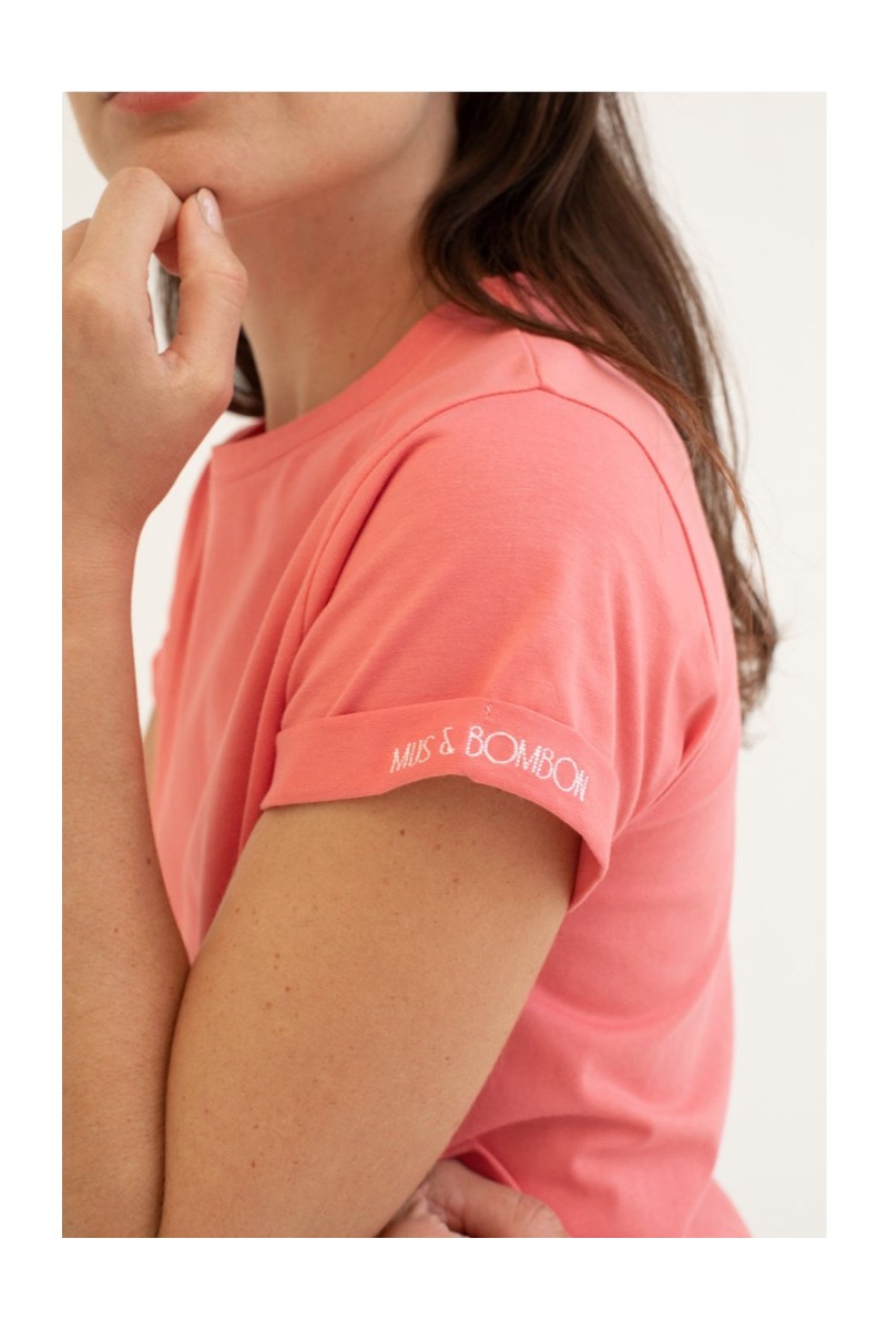 Camiseta Mus&Bombón Coral