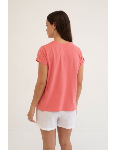 Camiseta Mus&Bombón Coral