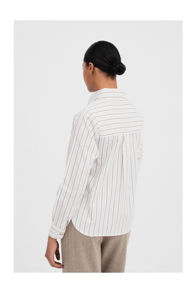 Camisa Bloor Mus&Bombón Marrón