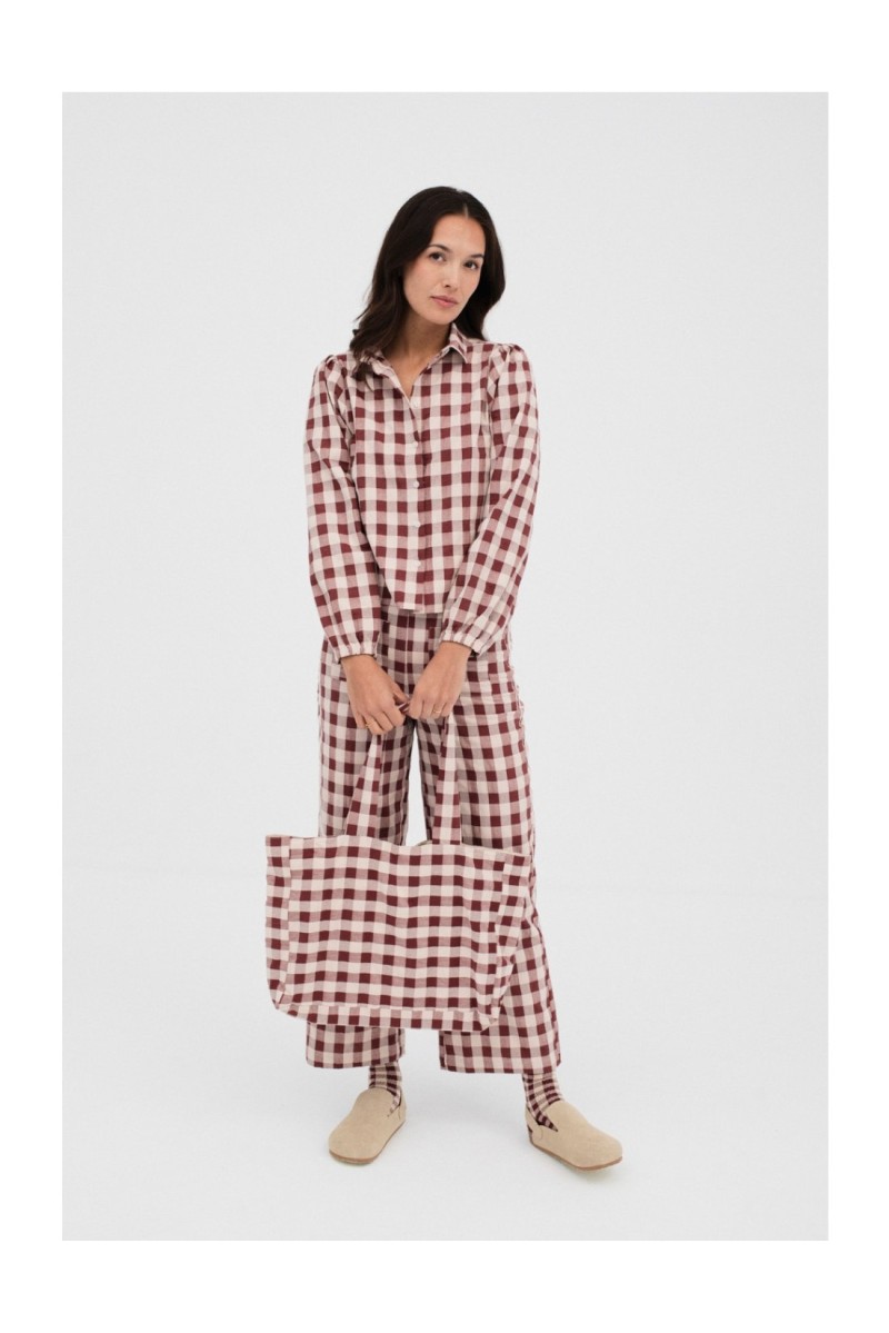 Camisa Marlene Mus&Bombón Granate