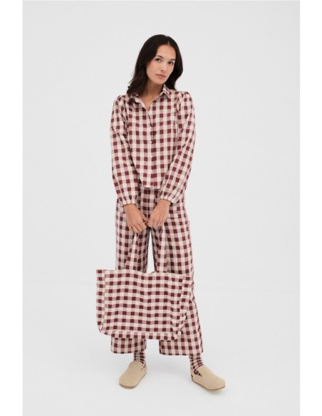 Camisa Marlene Mus&Bombón Granate