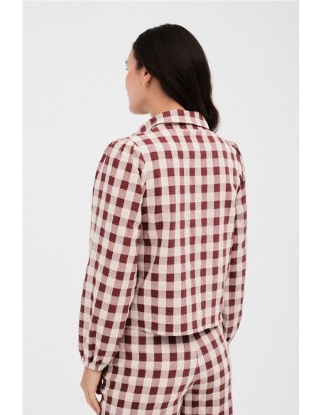 Camisa Marlene Mus&Bombón Granate