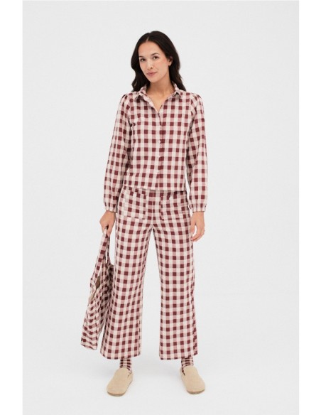 Pantalón Malasaña Mus&Bombón Granate