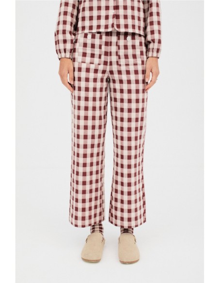 Pantalón Malasaña Mus&Bombón Granate