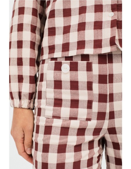 Pantalón Malasaña Mus&Bombón Granate