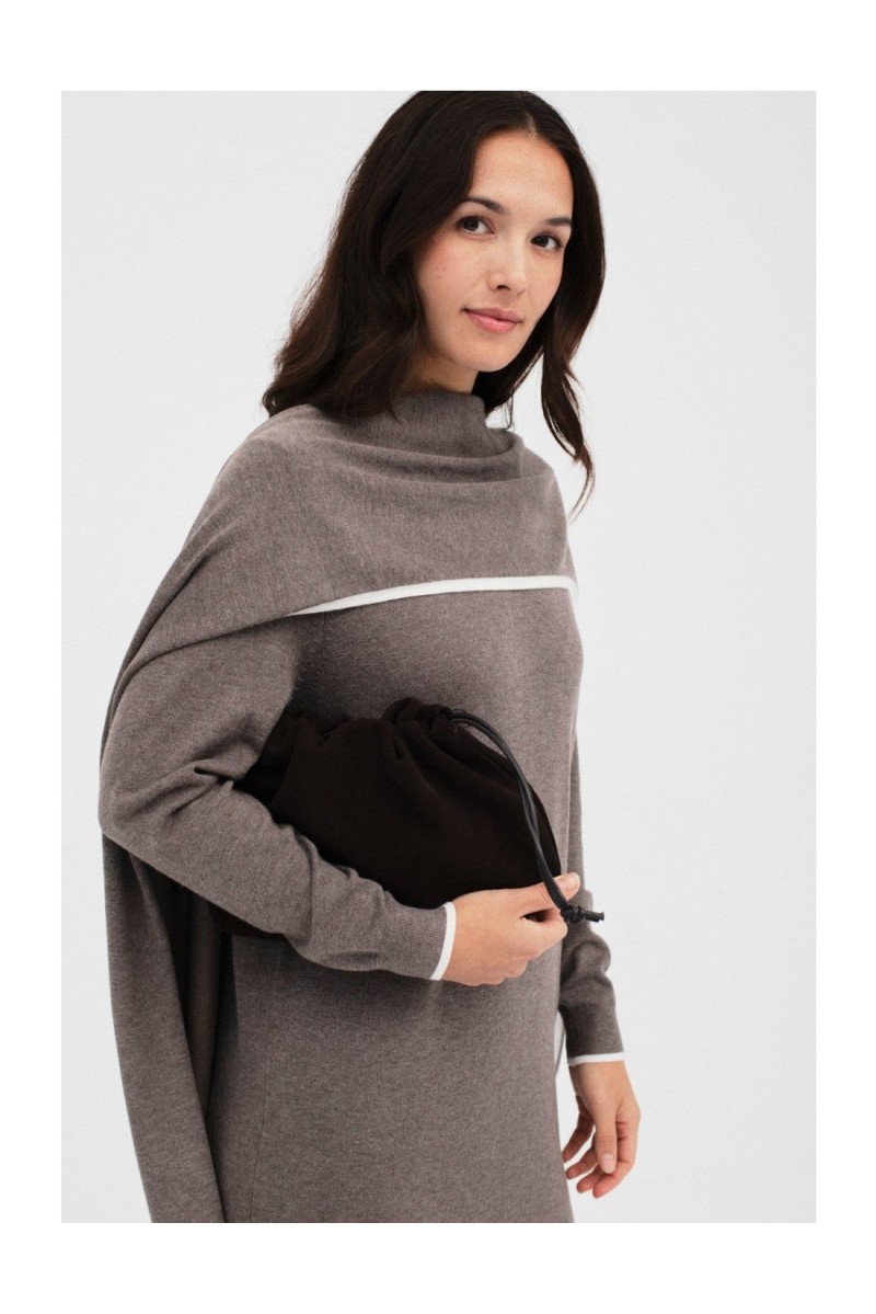 Bolso Garbanza Mus&Bombón Marrón