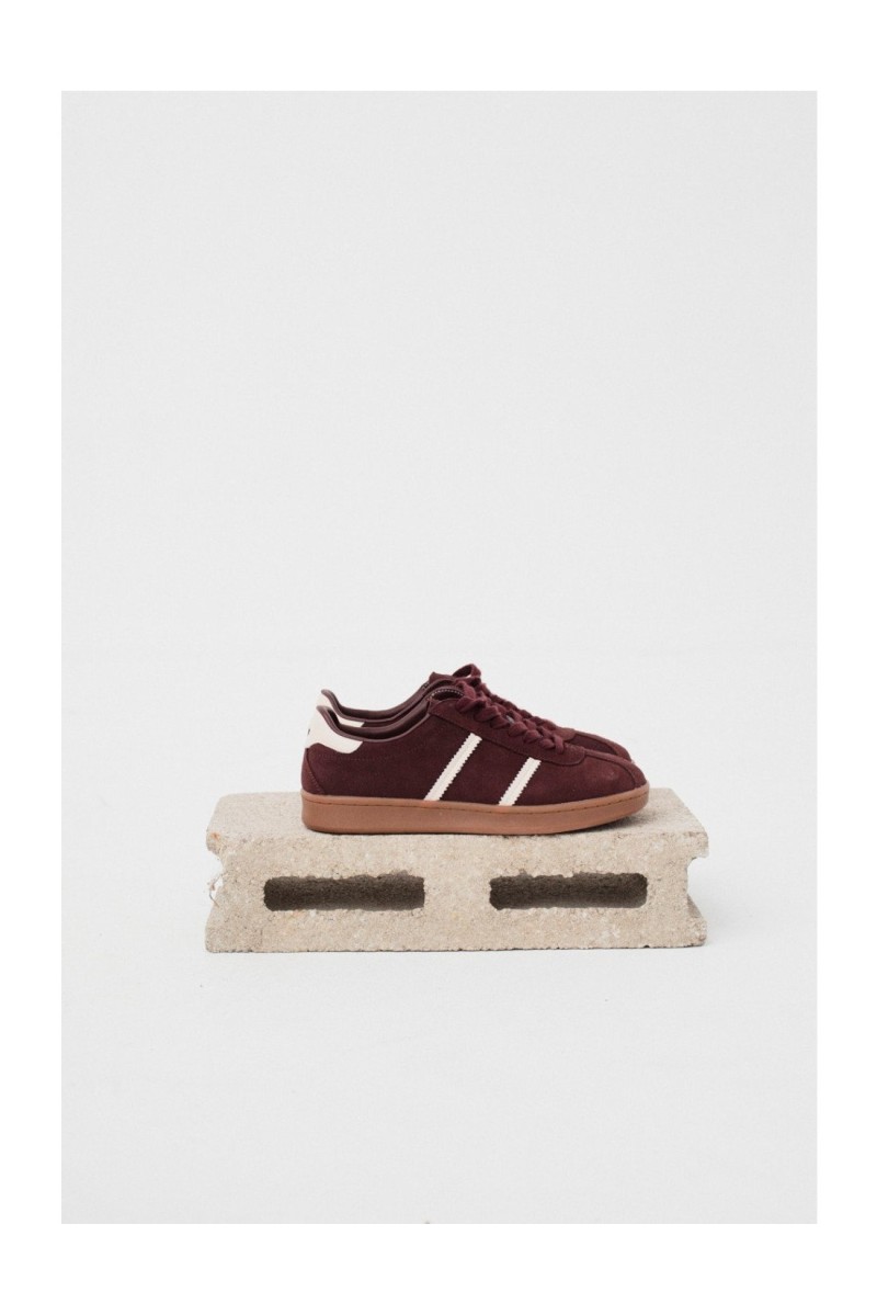 Sneaker Hillside Mus&Bombón Granate 2